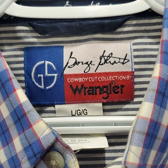 Wrangler,  George Strait,Cowboy Collection,  Short sleeve,  Size Large - Picture 3 of 4